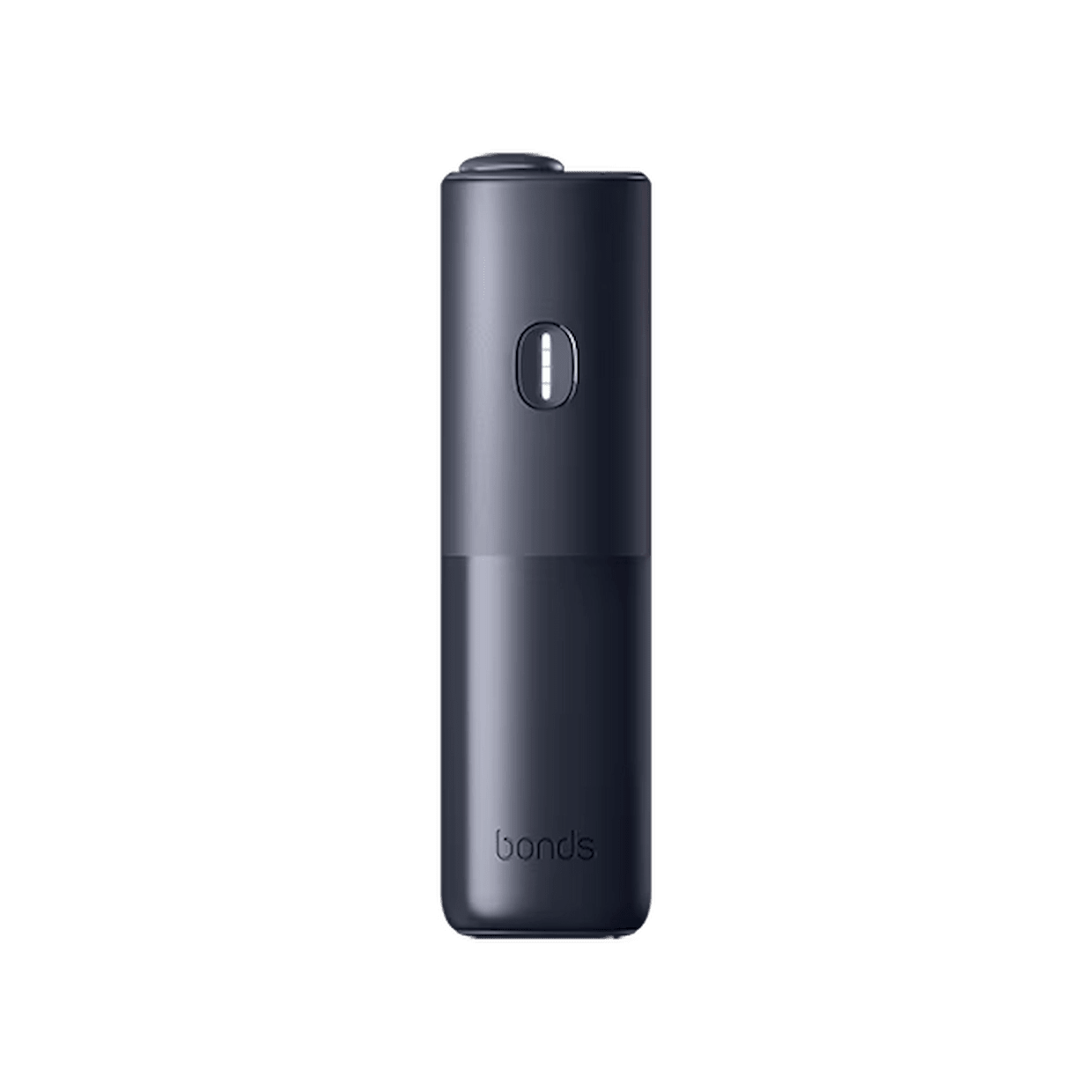 BONDS Cosmic Black heated tobacco device, front view on white background