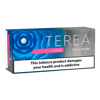 TEREA Briza Pearl pack — Roasted, full-bodied tobacco with a capsule lift.