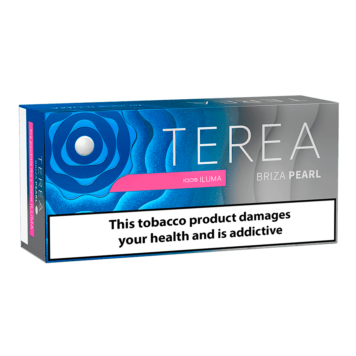 TEREA Briza Pearl pack — Roasted, full-bodied tobacco with a capsule lift.