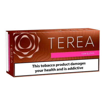 TEREA Bronze pack — Rich classic tobacco with cocoa-like warmth and nutty shades.