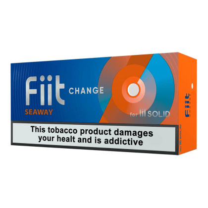 FIIT Seaway pack of heated tobacco sticks on white background