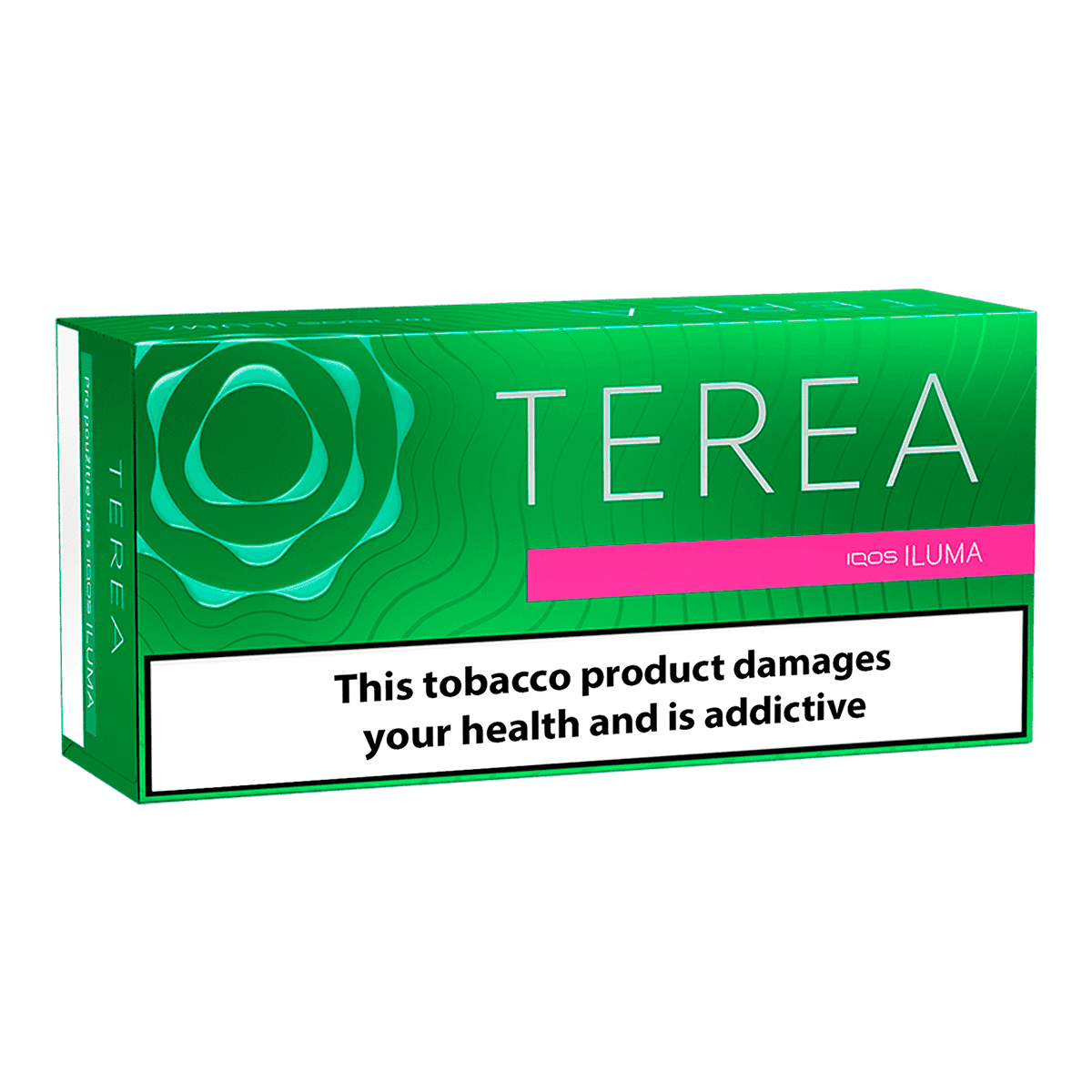 TEREA Green pack — Lightly toasted tobacco with fresh green mint.