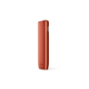 IQOS ILUMA i ONE Vivid Terracotta heated tobacco device for TEREA sticks, front view on white background