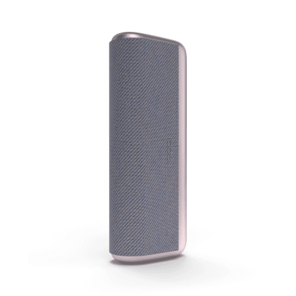 IQOS ILUMA PRIME Pocket Charger Bronze Taupe heated tobacco device, front view on white background