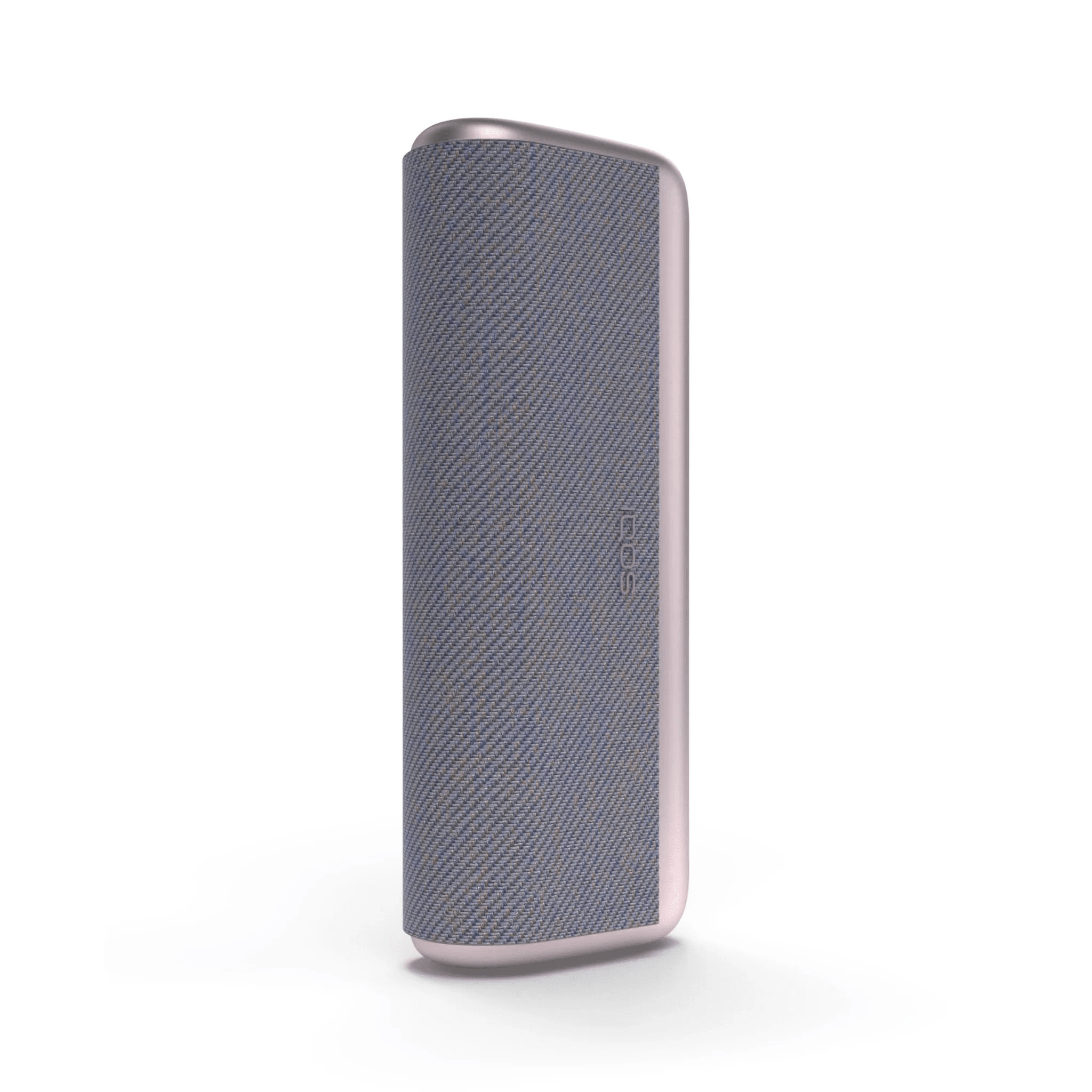 IQOS ILUMA PRIME Pocket Charger Bronze Taupe heated tobacco device, front view on white background