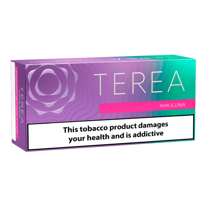 TEREA Mauve Wave pack — Fresh tobacco with dark berry and a cooling finish.