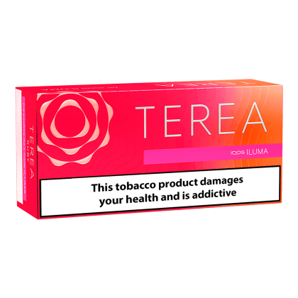 TEREA Ruby Fuse pack — Sweet tobacco with a berry capsule.