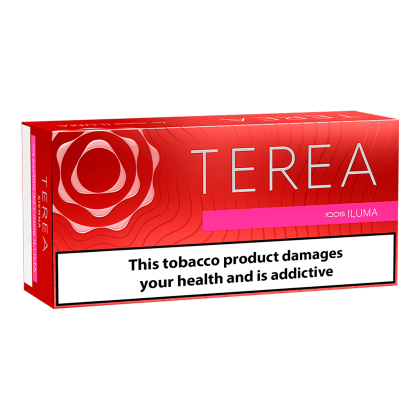 TEREA Sienna pack — Bold roasted tobacco with a warm, smooth aroma.