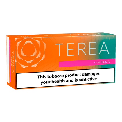 TEREA Summer Wave pack — Tropical fruit over tobacco with a cool finish.
