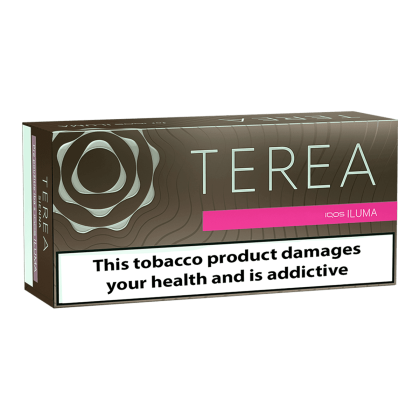TEREA Teak pack — Robust tobacco with woody, earthy character and a hint of spice.