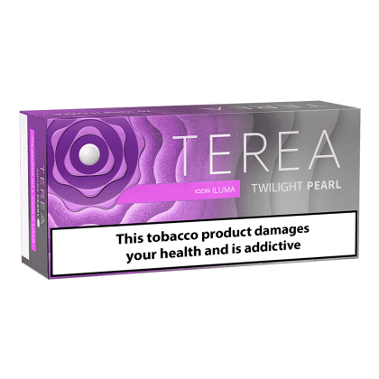 TEREA Twilight Pearl pack — Dark, aromatic blend with a capsule.