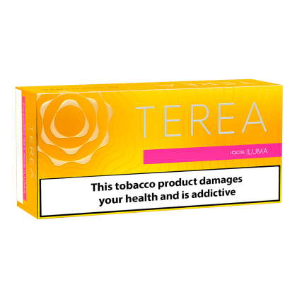 TEREA Yellow pack — Mellow tobacco lifted by a clean citrus note.